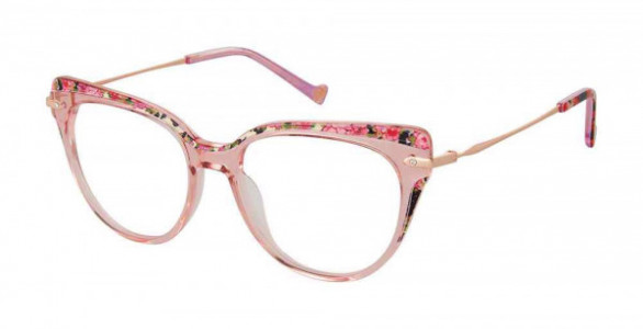 Betsey Johnson BET FLOWER POWER Eyeglasses, multicolor