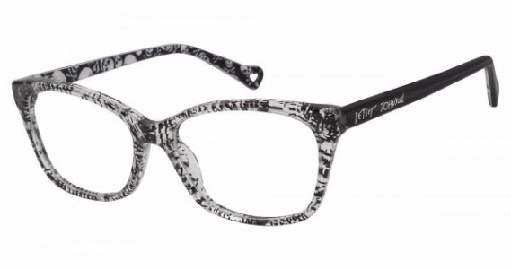 Betsey Johnson BET GRAFFITI Eyeglasses, black