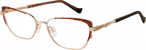 Diva DIVA 5559 Eyeglasses, 410 BROWN-GOLD