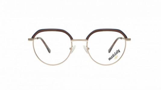 Mad In Italy D&#x27;Annunzio Eyeglasses, C02 - Light Gold/Brown Nylon