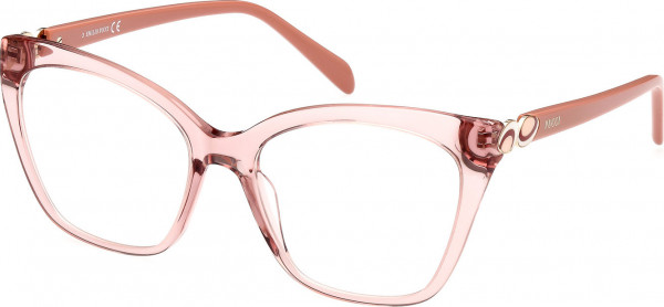 Emilio Pucci EP5195 Eyeglasses, 072 - Shiny Light Pink / Shiny Light Pink