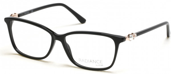 Viva VV8020 Eyeglasses, 001 - Shiny Black