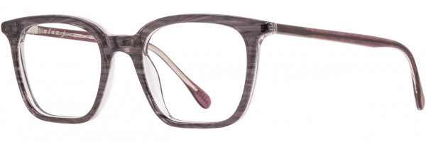 Alan J Alan J 518 Eyeglasses, 2 - Smokescreen / Plum Blush