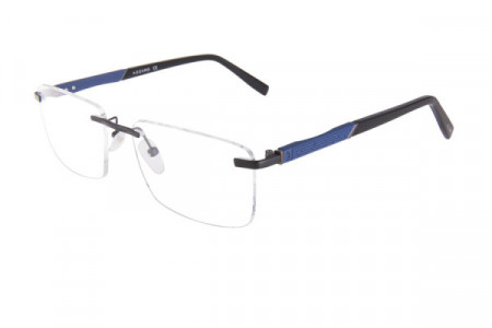 Azzaro AZ31073 Eyeglasses, C2 GUNMETAL/RED
