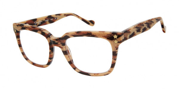 Jessica Simpson JO1201 Eyeglasses, LEO LEOPARD