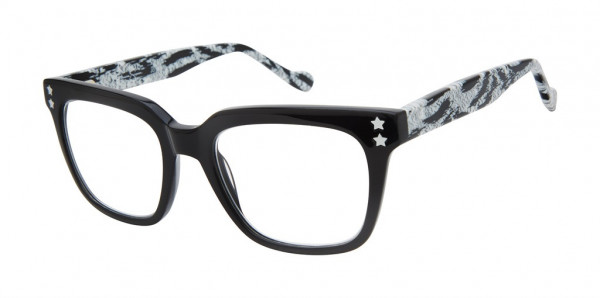 Jessica Simpson JO1201 Eyeglasses, ZEB BLACK/ZEBRA