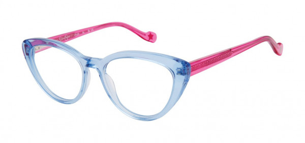 Jessica Simpson JT105 Eyeglasses, BL BLUE CRYSTAL