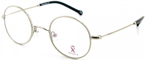 Vicomte A. VA40028 Eyeglasses, C4 SILVER/RED