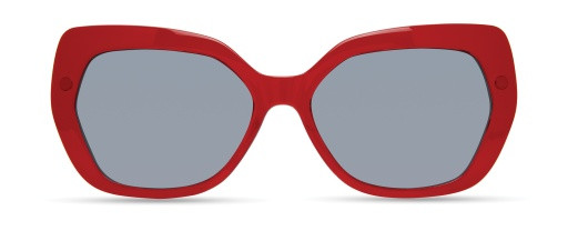 ECO by Modo ADELIA Eyeglasses, RED - SUN CLIP