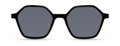 ECO by Modo AMY Eyeglasses, BLACK - SUN CLIP