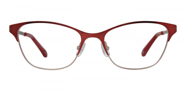 Liz Claiborne L 465 Eyeglasses, 0G1C RED GOLD
