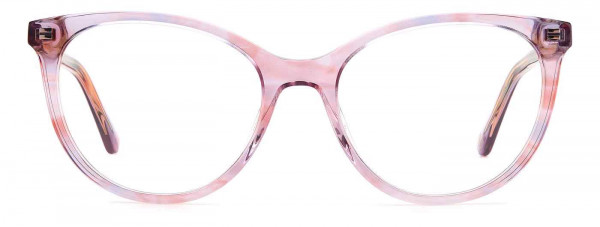 Juicy Couture JU 235 Eyeglasses, 01ZX PINK HORN