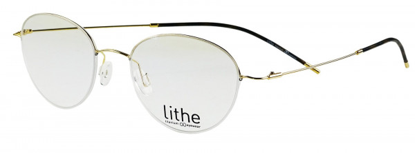 Lithe LT16004 Eyeglasses, 438 BLACK/RED