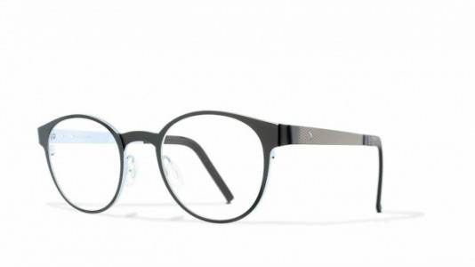 Blackfin Key West [BF728] Eyeglasses, C528 - Black/L. Blue