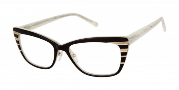 L.A.M.B. LAUF104 Eyeglasses, Black (BLK)