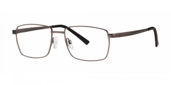 Modern Optical AGENT Eyeglasses, Gunmetal/Black