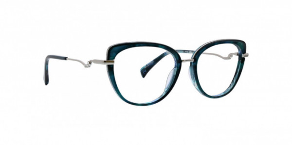 Badgley Mischka Mariette Eyeglasses, Emerald