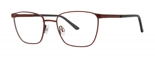 Modern Optical RESIST Eyeglasses, BURGUNDY/BLACK