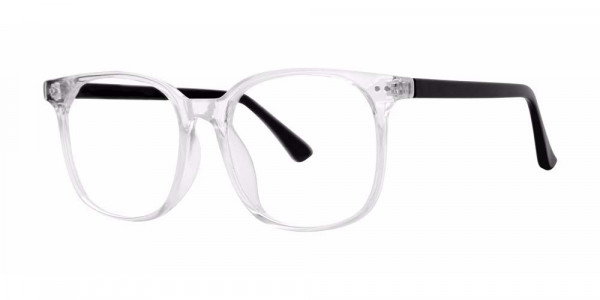 Modern Optical CONSERVE Eyeglasses, CRYSTAL/BLACK