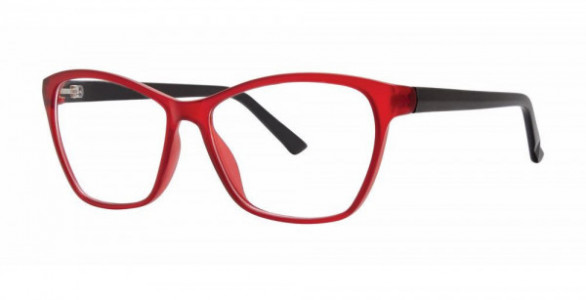 Modern Optical CONTROL Eyeglasses, Cherry/Black Matte