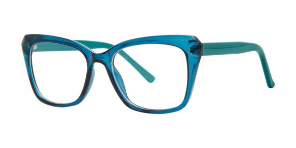 Modern Optical FAMILIAR Eyeglasses, Teal