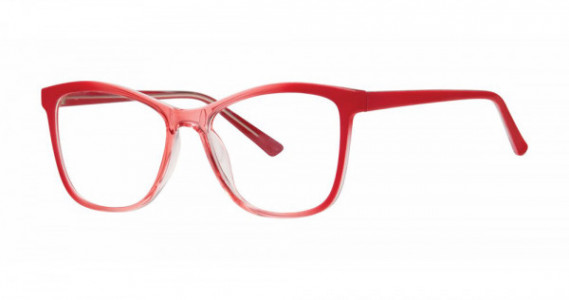 Modern Optical HABIT Eyeglasses, Cherry Matte Fade