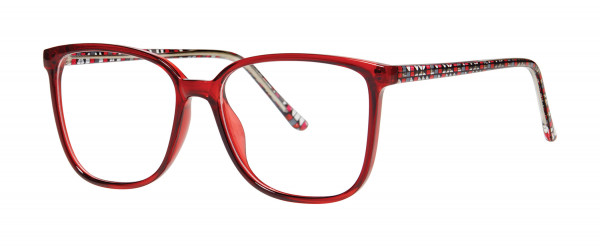 Modern Optical MURMUR Eyeglasses, RED CRYSTAL