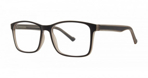 Modern Optical DISTANCE Eyeglasses, Black/Grey Matte