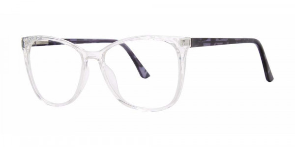 Modern Optical IMMENSE Eyeglasses, Crystal/Blue Marble