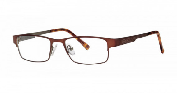 Modz ACADEMIC Eyeglasses, Matte Brown/Gunmetal