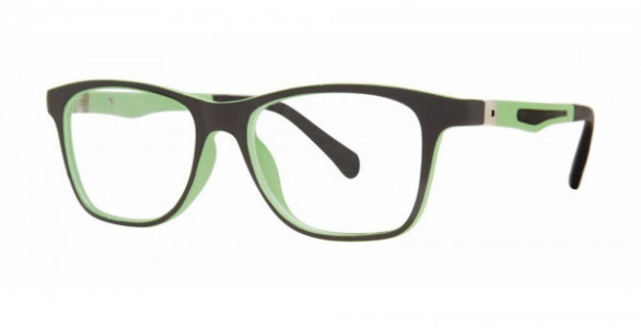 Modz MISCHIEF Eyeglasses, Black Matte/Lime
