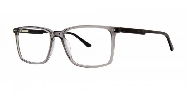 Big Mens Eyewear Club BIG ASSIST Eyeglasses, Grey/Black Marble