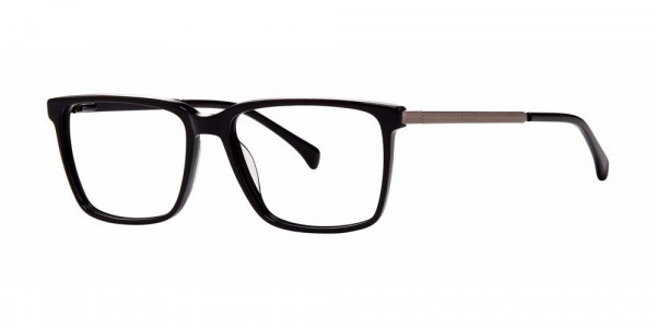 Big Mens Eyewear Club BIG KEY Eyeglasses, Black/Gunmetal