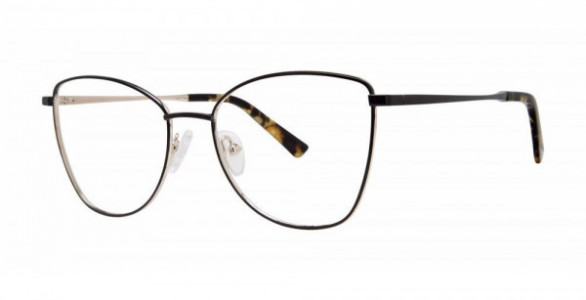 Genevieve ULTRA Eyeglasses, Black/Gold