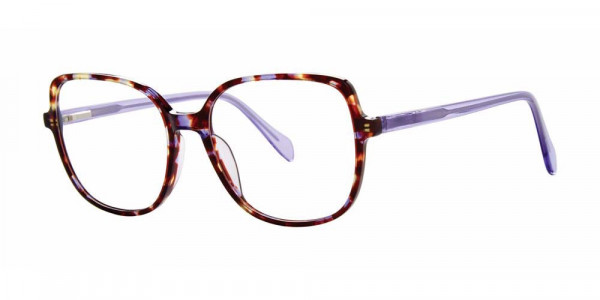 Genevieve ASPECT Eyeglasses, Purple Marble/Lilac Crystal