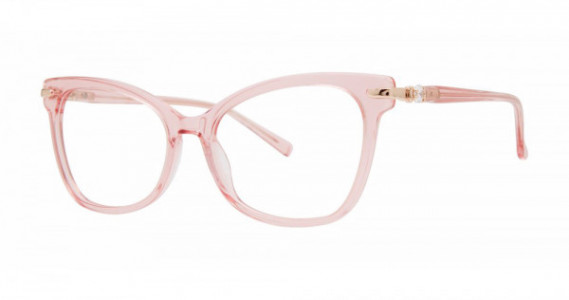 Genevieve INTUITIVE Eyeglasses, PINK CRYSTAL/GOLD