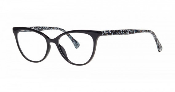 Modern Times DISTINCT Eyeglasses, Black/White