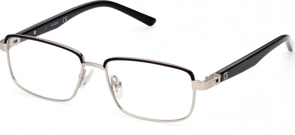 Guess GU9226 Eyeglasses, 005 - Shiny Satin Dark Ruthenium / Shiny Black