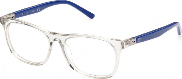 Guess GU9228 Eyeglasses, 020 - Shiny Grey / Shiny Blue
