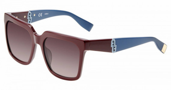 Furla SFU594 Sunglasses, BORDEAUX (0G96)