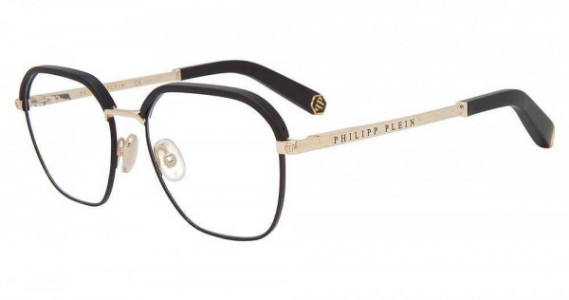 Philipp Plein VPP017M Eyeglasses, BLACK (302)