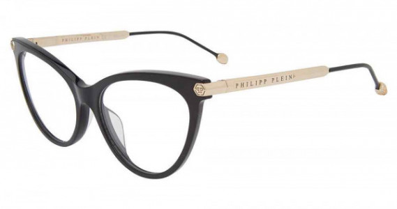 Philipp Plein VPP037S Eyeglasses, BLACK (0700)