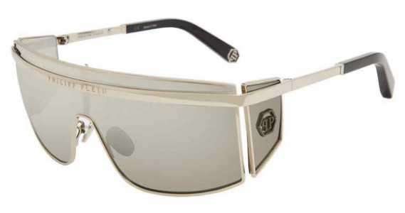 Philipp Plein SPP013M Sunglasses, SILVER (579X)