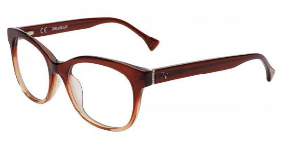 Zadig & Voltaire VZV013 Eyeglasses, Brown