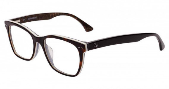 Zadig & Voltaire VZV020 Eyeglasses, Brown