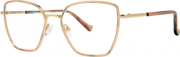 Kensie Bewitch Eyeglasses, Gold Feather
