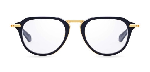 DITA ALTRIST Eyeglasses, MATTE BLACK - YELLOW GOLD