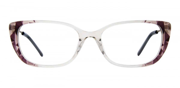 Adensco AD 242 Eyeglasses, 063M CRYSTAL GREY