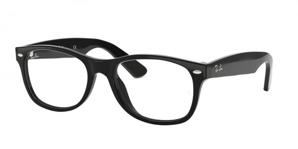Ray-Ban Optical RX5184 NEW WAYFARER Eyeglasses, 2000 BLACK (BLACK)