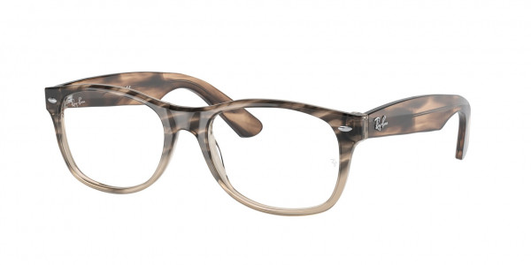 Ray-Ban Optical RX5184 NEW WAYFARER Eyeglasses, 8107 GRADIENT BROWN HAVANA (HAVANA)